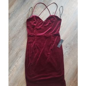 Red Velvet LuLus Dress